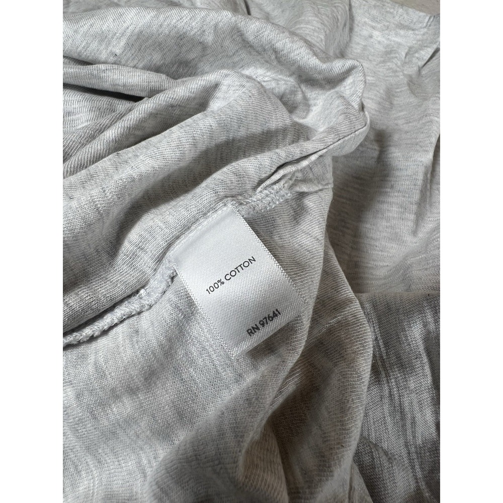J. Jill Pure Jill 3/4-sleeve High-low Tunic Casual Comfy Gray Size Small - Picture 9 of 9